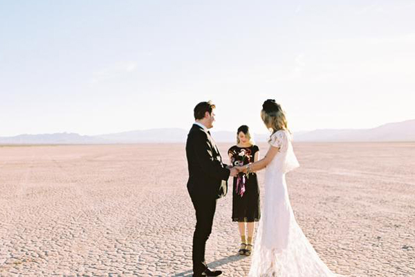 Elopement désert