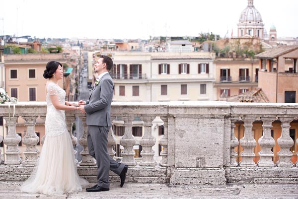 eloping secular ceremony rome