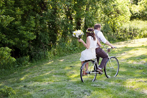 entrance ceremony bicycle