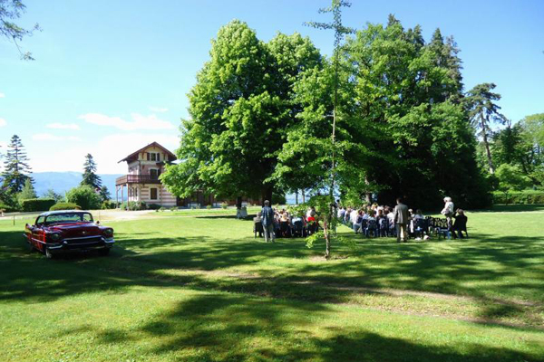 Secular Ceremony Lake Geneva - Le Chalet Hermancia, Chens-sur-Leman