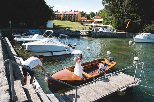 wedding ceremony lake geneva