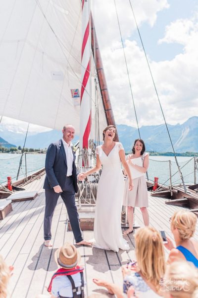 elopement boat lake geneva