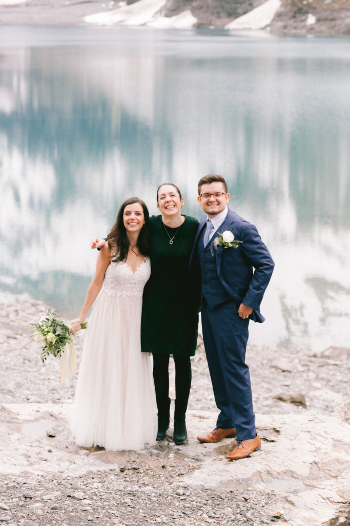 Swiss elopement in Oeschinensee