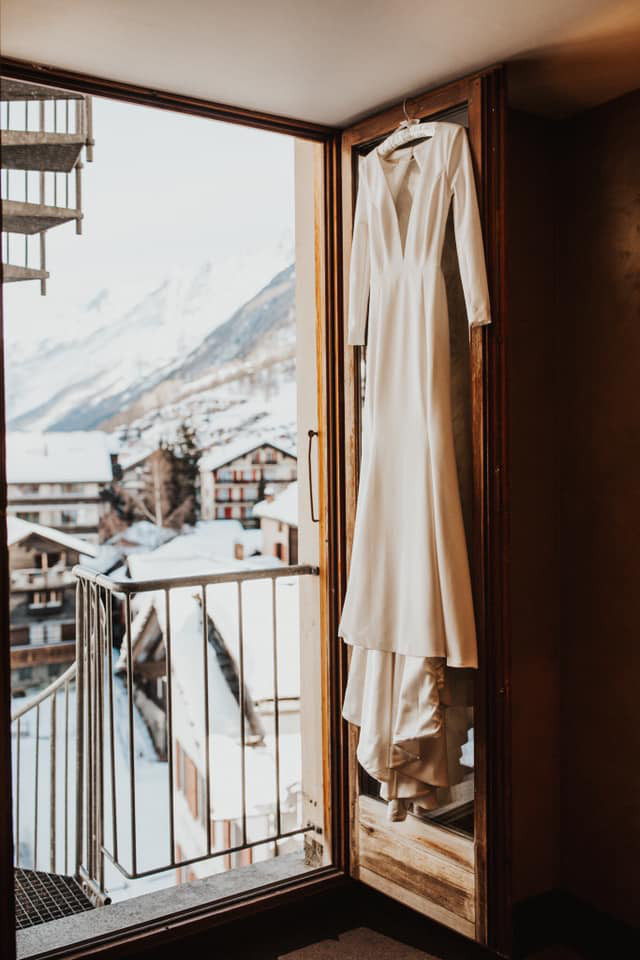 Zermatt wedding dress