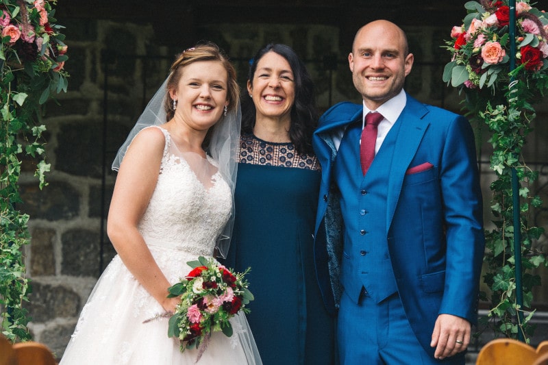 A symbolic wedding ceremony in Klosters