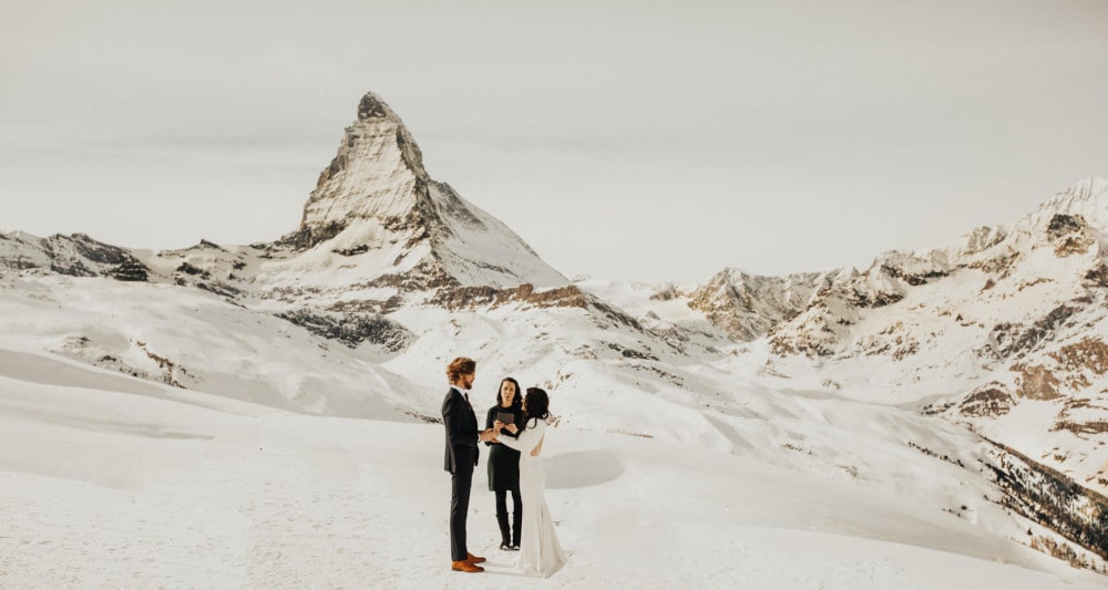 zermatt best spot elopement