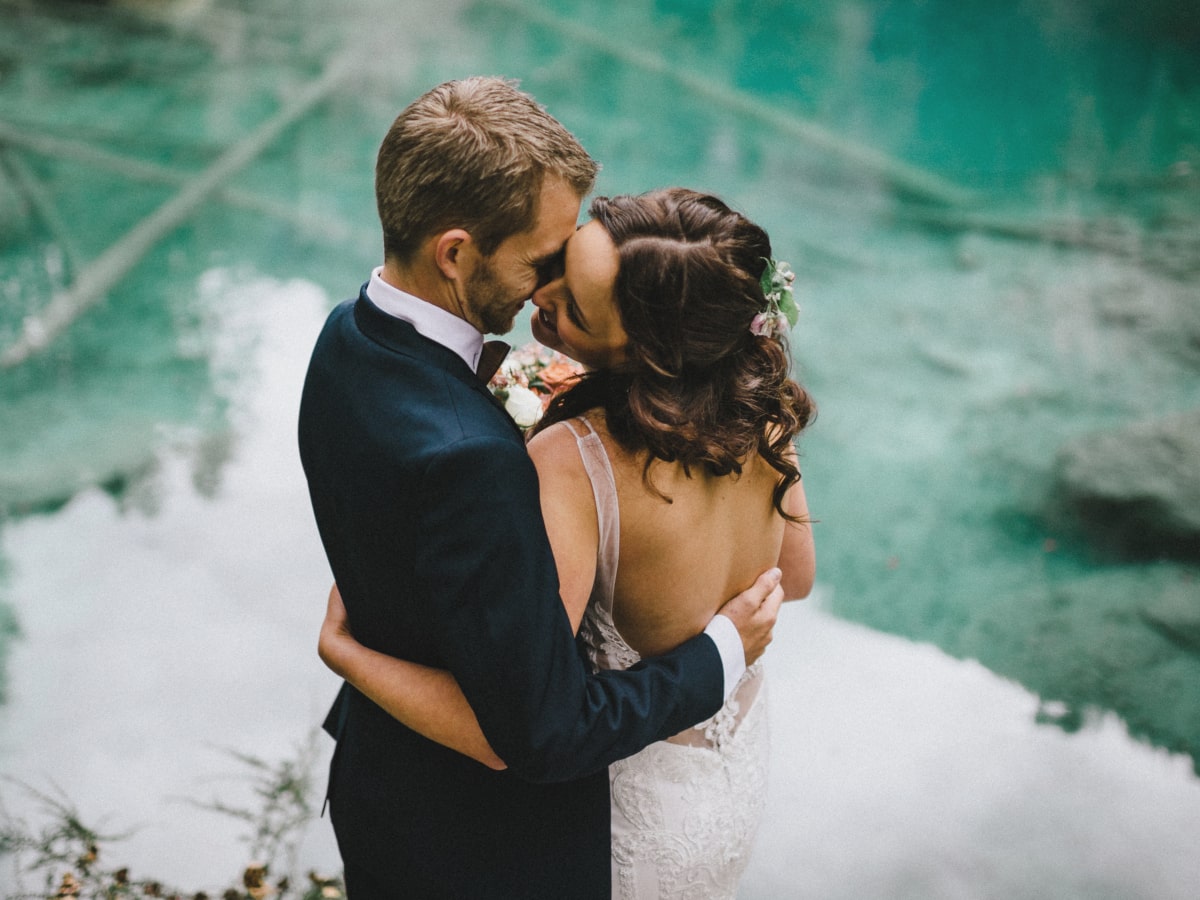 Jess & Cory's wedding in Blausee