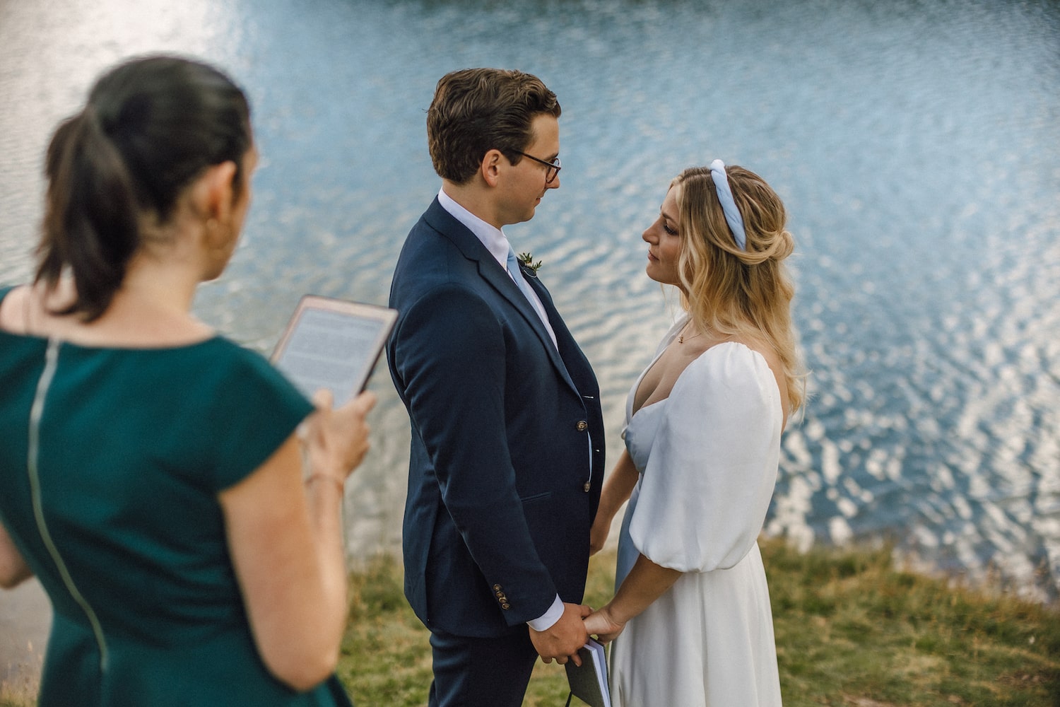 symbolic wedding ceremony in Grindelwald