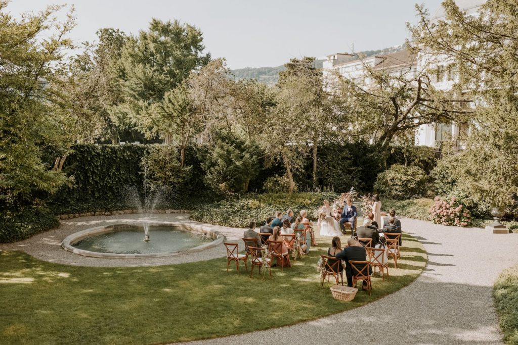 Château de l'Aile Secular Ceremony Switzerland