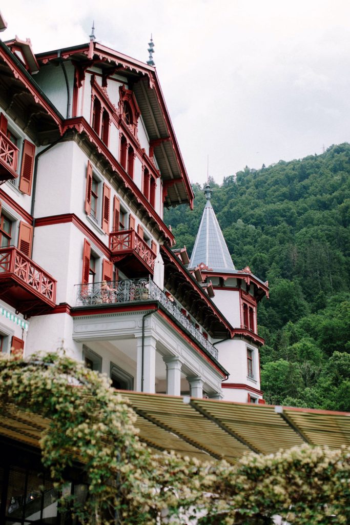 Grandhotel Giessbach Intimate Wedding Ceremony