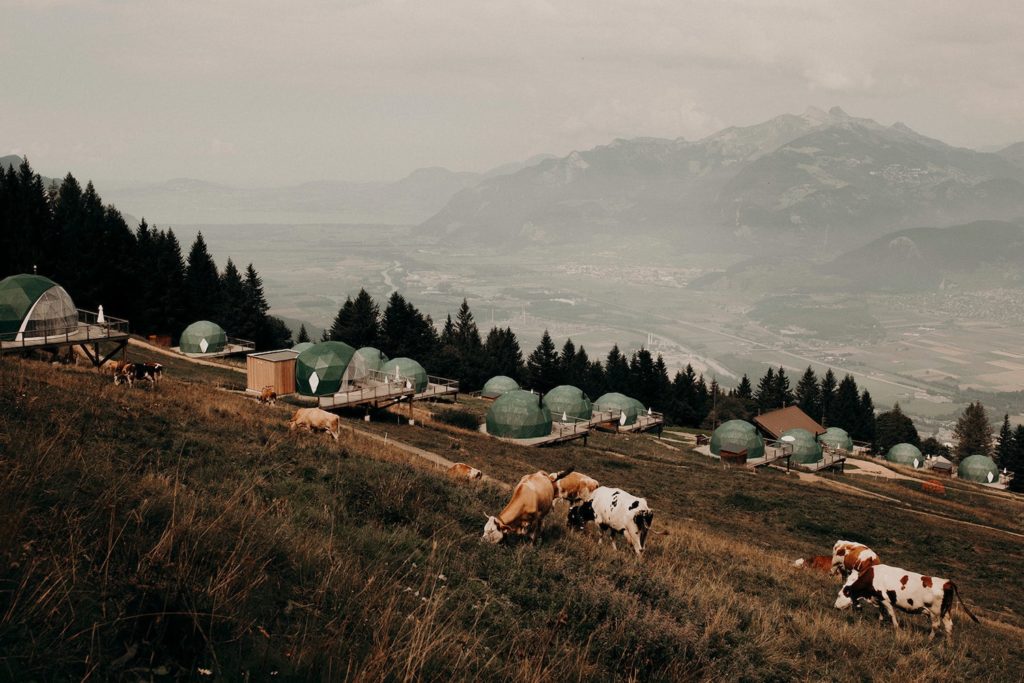 Whitepod Symbolic Ceremony Switzerland