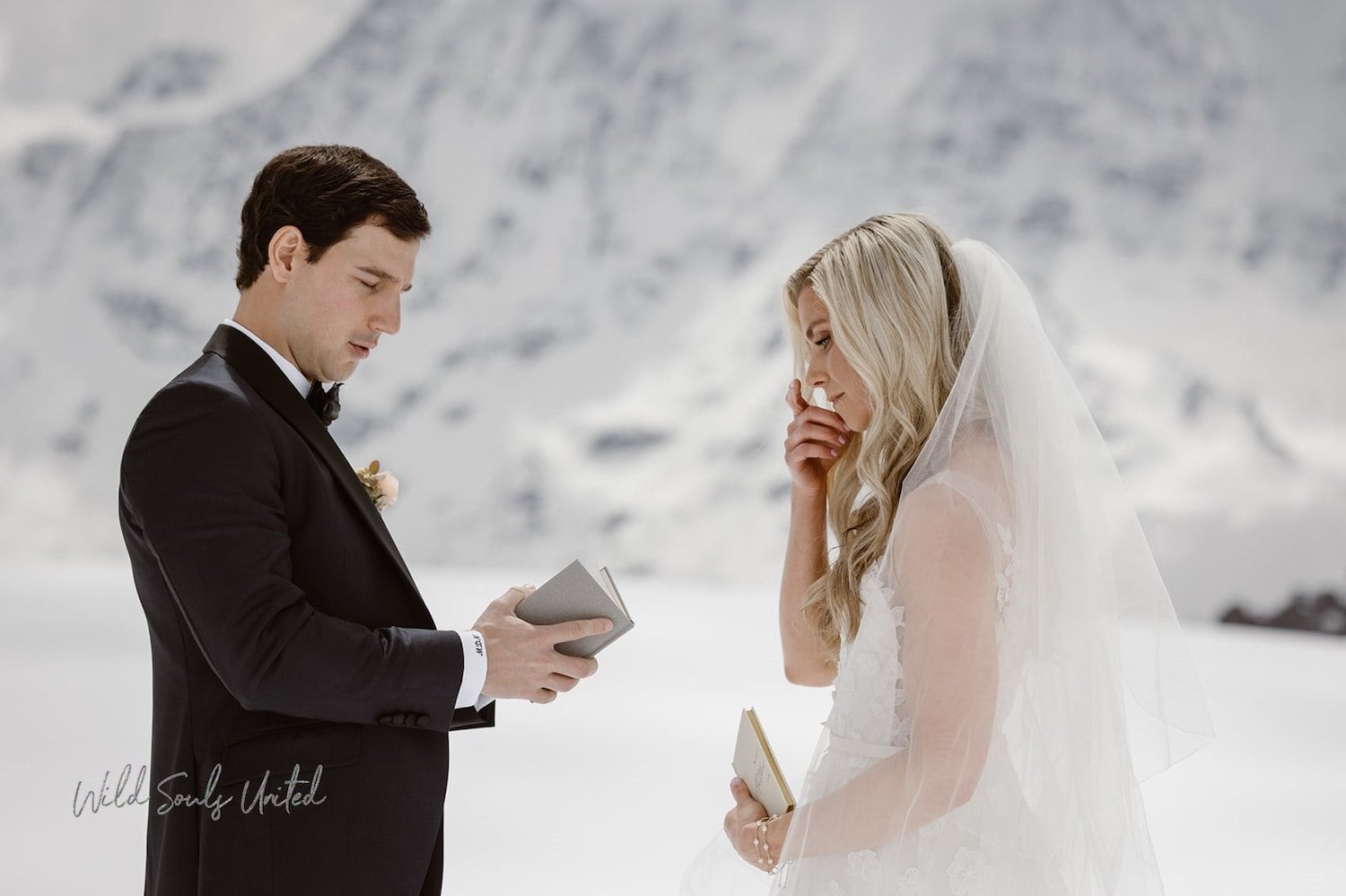 wedding glacier switzerland