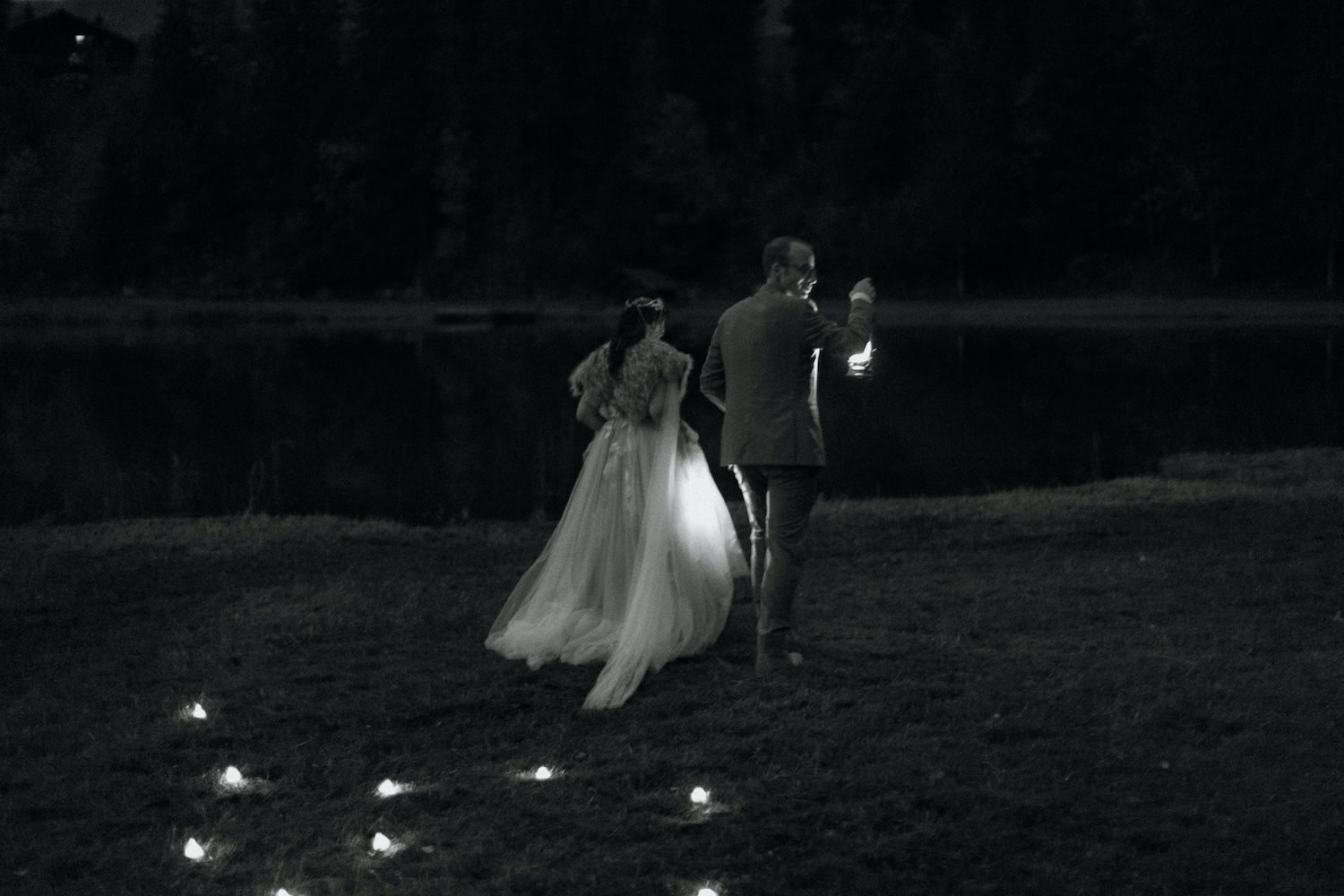 Twilight Elopement Symbolic Ceremony