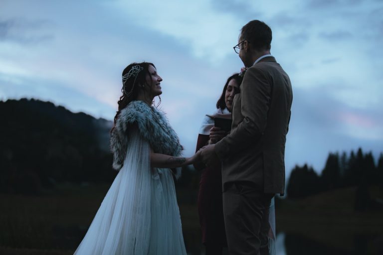 Nightfall Elopement Switzerland