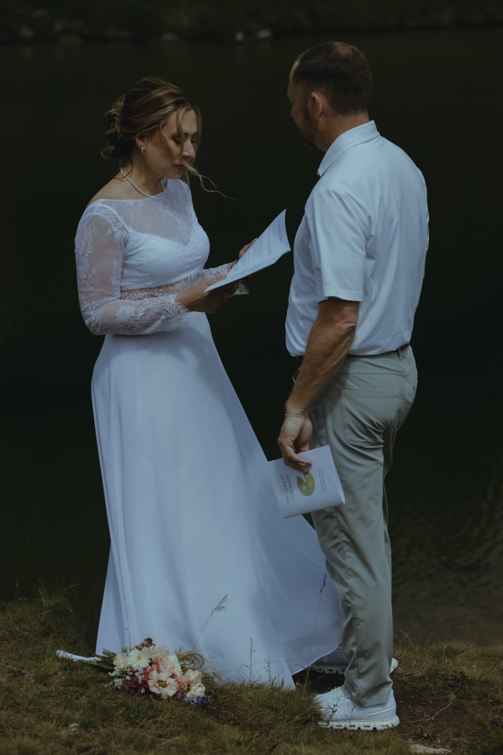 The envelope ceremony and vows
