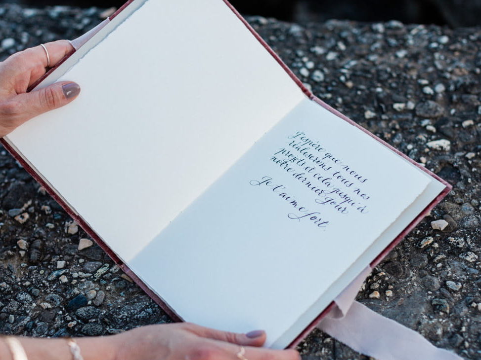 vow booklet